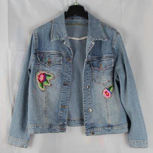embroidery designed Arizona Jean Jacket